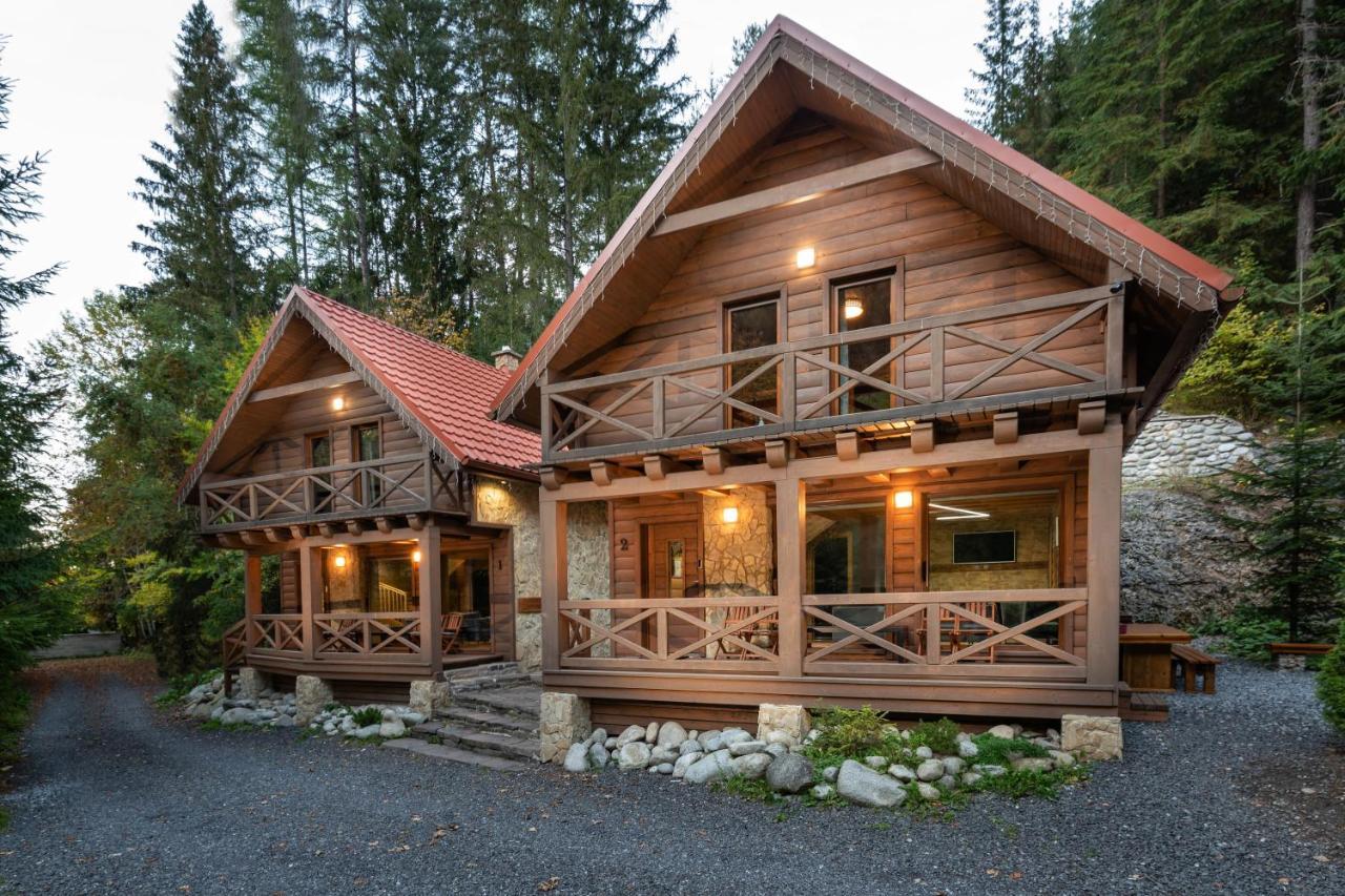 Tatrystay Riverstone Chalets デマノブスカ・ドリーナ エクステリア 写真