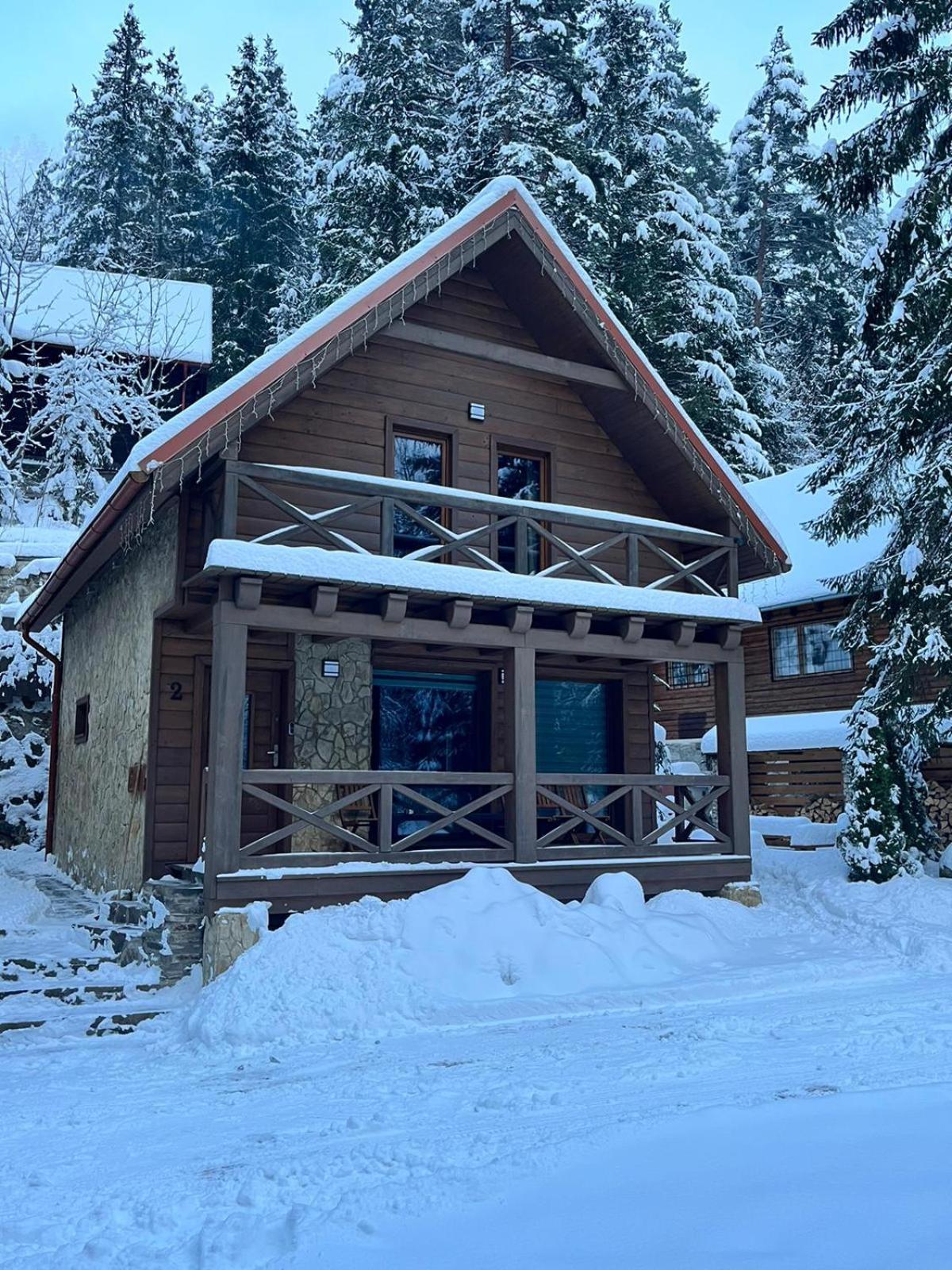 Tatrystay Riverstone Chalets デマノブスカ・ドリーナ エクステリア 写真
